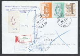 Hungary, "R" Inland Cover, Retour , 1999-2000. - Lettres & Documents