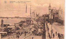 BELGIQUE - Anvers - Le Steen Et Le Port - Animé -  Carte Postale Ancienne - Antwerpen
