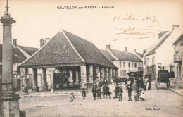 FRANCE - Marne - Chatillon Sur Marne - La Halle - Animé - Carte Postale Ancienne - Châtillon-sur-Marne