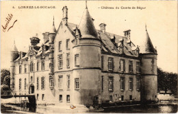 CPA LORREZ-le-BOCAGE Chateau Du Comte De Segur (1329941) - Lorrez Le Bocage Preaux