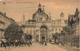 BELGIQUE - Anvers - Avenue De Keyser Et Gare Centrale - Animé -  Carte Postale Ancienne - Antwerpen