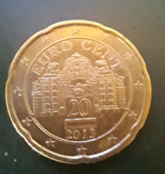 20 EUROCENT 2013 AUSTRIA - Oesterreich