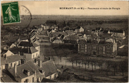 CPA MORMANT Panorama Et Route De Nangis (1350527) - Mormant