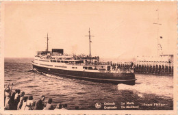 BELGIQUE - Ostende - La Malle Prince Philippe - Bateau -  Carte Postale Ancienne - Oostende