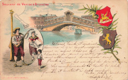 BELGIQUE - Souvenir De Venise à Bruxelles - Illustrations -  Carte Postale Ancienne - Other & Unclassified