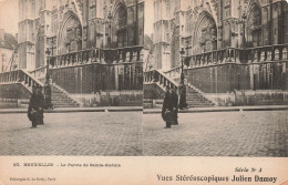 BELGIQUE - Bruxelles - Le Parvis De Sainte Gudule - Carte Postale Ancienne - Monuments, édifices