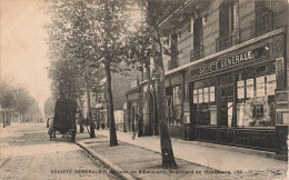 France Billancourt - Société Générale Bureau De Billancourt, Boulevard De Strasbourg - Carte Postale Ancienne - Boulogne Billancourt