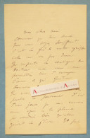 ● L.A.S Alexandre Louis LELOIR Peintre Illustrateur - Lettre Autographe Né 1843 - Painters & Sculptors