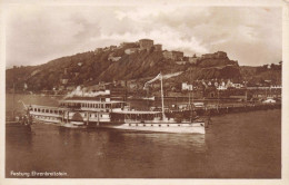 ALLEMAGNE - Coblence - Festung Ehrenbreitstein - Forteresse -  Carte Postale Ancienne - Koblenz