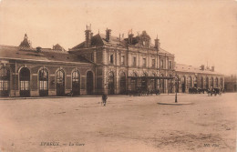 France  - Evreux - La Gare - Attelage - Animé - Carte Postale Ancienne - Evreux