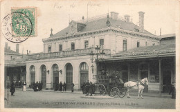 France  - Clermont Ferrand - La Gare - Attelage - Moussier - Carte Postale Ancienne - Clermont Ferrand