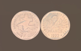 France 2 Francs 1993 Jean Moulin  SPL - 2 Francs