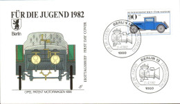 BERLIN FDC 1982 VOITURE DKW 1931 - 1981-1990