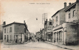 FRANCE - Meurthe Et Moselle - Pompey - Rue Des Jardins Fleuris - Animé - Carte Postale Ancienne - Nancy