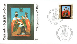 BERLIN FDC 1981 NOEL - 1981-1990