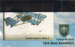 TURKEY - ALCATEL - N-446 - MAURCIE FARMANF-7 - WITH ERROR PRINT - Turquie