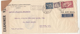 Bermuda / Censorship / Portugal / Airmail / Porto / U.S. - Bermuda