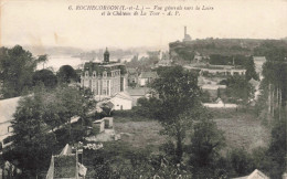 FRANCE - Indre Et Loire - Rochecorbon - Vue Générale Vers La Loire Et Le Château De La Tour - Carte Postale Ancienne - Tours