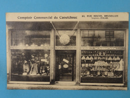 (Devanture De Magasin) Comptoir Commercial Du Caoutchouc 66, Rue Neuve Bruxelles - Lanen, Boulevards