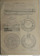 1899 INSTALLATION D'UNE PRISE D'EAU POTABLE DANS LE LAC MICHIGAN - Opere Pubbliche