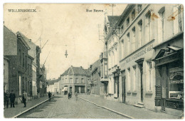 AK/CP Willebrök Willebroeck  Rue Neuve       Gel./circ. 1915  Erh./Cond. 2-  Nr. 01734 - Willebrök