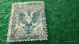 İTALYA-1861-1944   .     5C          USED - Oblitérés