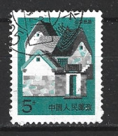 CHINE. N°3066 Oblitéré De 1991. Maison Traditionnelle. - Used Stamps