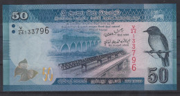 Sri Lanka Banknote With Train/Railway On Bridge. - Sri Lanka