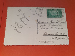 Maroc - Carte Postale De Oujda Pour Thonon Les Bains En 1939 - Réf 2220 - Cartas & Documentos