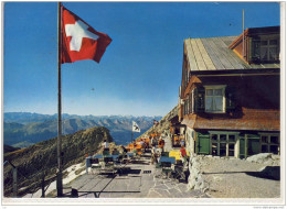 Berghotel SÄNTIS , Fam. Dörig,  M. Churfirsten U. Glarner Alpen; 1968 - Saentis