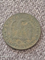 5 Ct Napoleon 1855 D - 5 Centimes