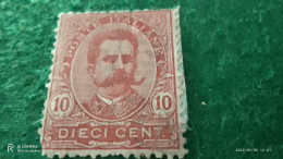 İTALYA-1861-1944  - UMBERTO .     10C          USED - Oblitérés