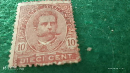 İTALYA-1861-1944  - UMBERTO .     10C          USED - Oblitérés