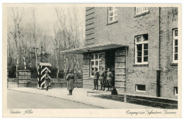 AK/CP Verden Aller   Infanterie Kaserne   Gel./circ. 1941  Erh./Cond. 2  Nr. 01739 - Verden