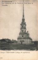 RUSSIE - Saint Pétersbourg  - La Cathédrale De St Pierre Et Paul Dans La Citadelle - Carte Postale Ancienne - Rusland