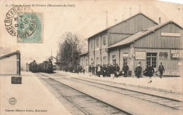 France - Mourmelon Le Petit - Gare Du Camp De Châlons - Soldats - Librairie Militaire Guérin -  Carte Postale Ancienne - Châlons-sur-Marne