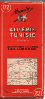 CARTE MICHELIN ALGERIE TUNISIE ORAN ALGER TUNIS AFN - Cartes Géographiques