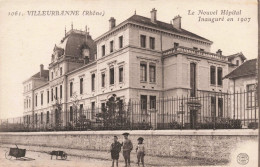 FRANCE - Rhône - Lyon - Villeurbanne - Le Nouveau Hôpital Inauguré En 1907 - Carte Postale Ancienne - Other & Unclassified