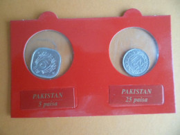 Monnaie - Sous Blister , Pakistan - 5 Et 25 Paisa - Pakistan