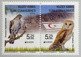 Europa Cept - 2019 - Türkish Cyprus, Zypren (National Birds) ** MNH - 2019
