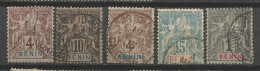 LOT BENIN OBL / Used / Cote 26€ - Gebraucht