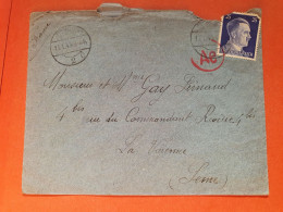 Allemagne - Enveloppe De Jüterbog Pour La France En 1944 - Réf 2262 - Cartas & Documentos