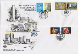 Vereinte Nationen United Nations Unies UN 1996 FDC Definitive Series, Serie Ordinaire, Dauerserie - Altri - Europa