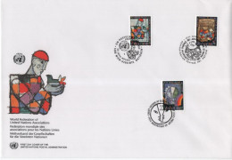 Vereinte Nationen United Nations Unies UN 1996 FDC World Federation United Nations Associations, Mondiale Des Pour Les - Altri - Europa