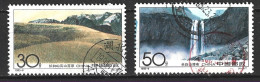 CHINE. N°3176-7 Oblitérés De 1993. Monts Changbai. - Montañas