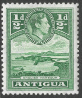 Antigua. 1938-51 KGVI. ½d MH. SG 98 - 1858-1960 Colonia Britannica