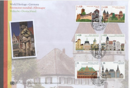 Vereinte Nationen United Nations 2009 FDC World Heritage-Germany, Patrimoine Mondial-Allemagne, Welterbe-Deutschland - Altri - Europa