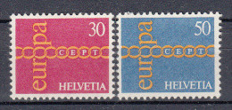 EUROPA - CEPT - Michel - 1971 - ZWITSERLAND - Nr 947/48 - MNH** - 1971