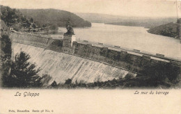 BELGIQUE - La Gileppe - Le Mur Du Barrage - Carte Postale Ancienne - Autres & Non Classés