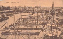 BELGIQUE - Anvers - Bonaparte Dock - Port - Bateaux - Carte Postale Ancienne - Antwerpen